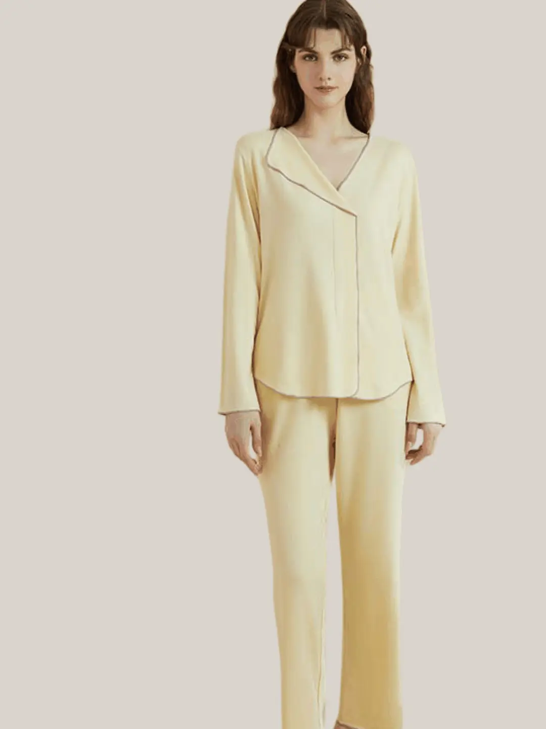 NuLounge Thermal Pajamas Collared Neck Set - Image 4