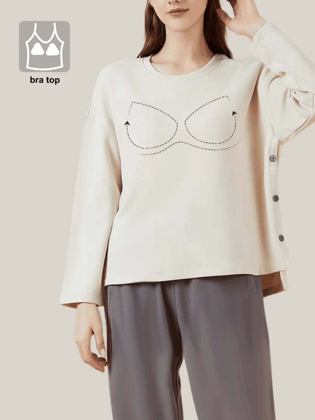 NuLounge Thermal Pajamas Crew Neck Set