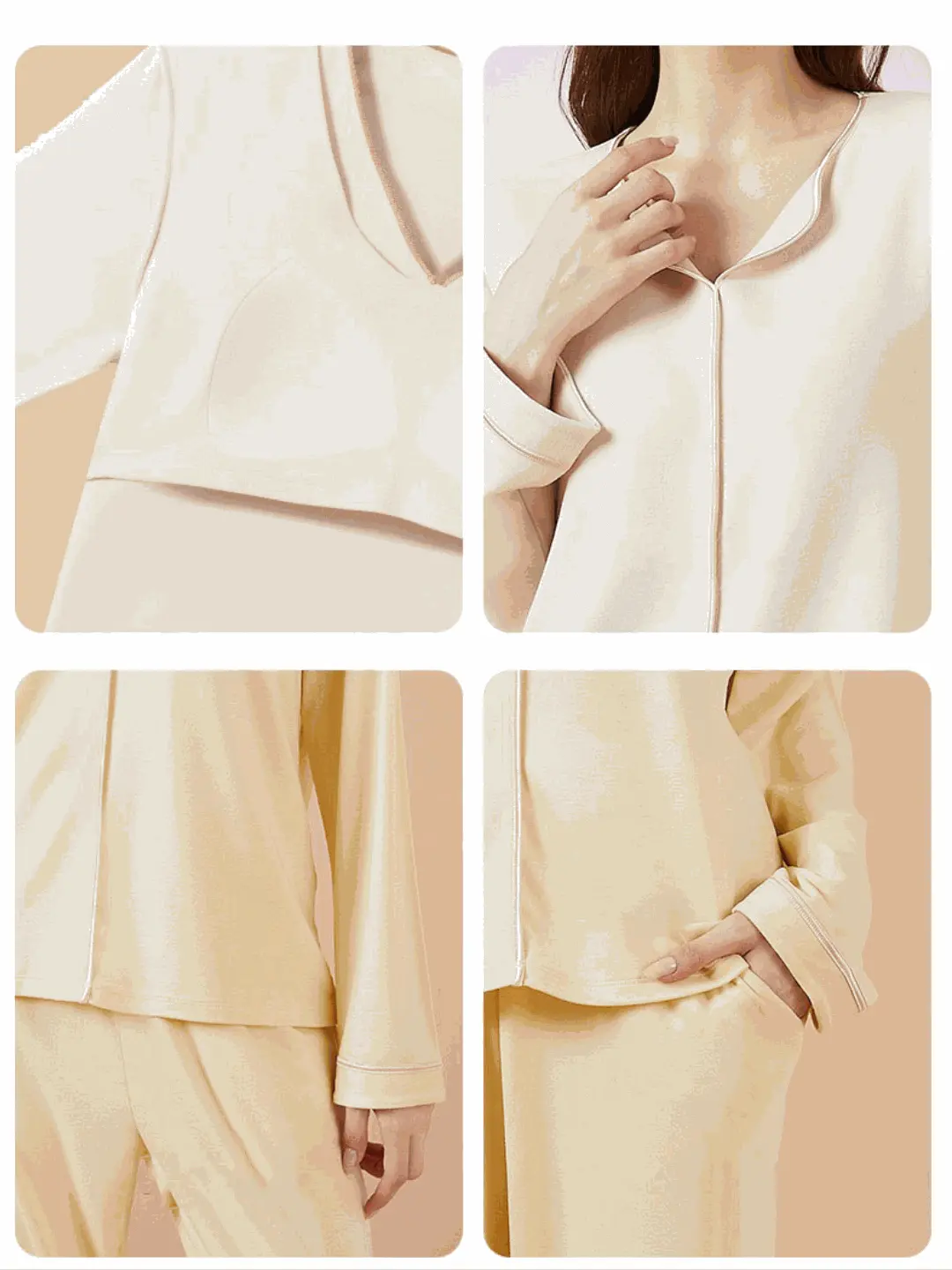 NuLounge Thermal Pajamas Sleep Set - Image 5